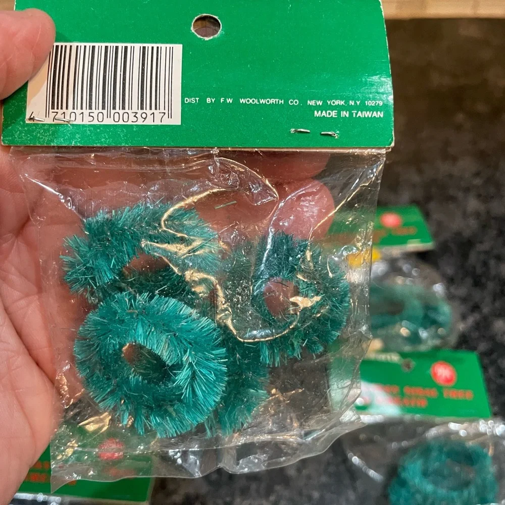 Vintage Woolworth’s Christmas Sisal Wreaths New Lot